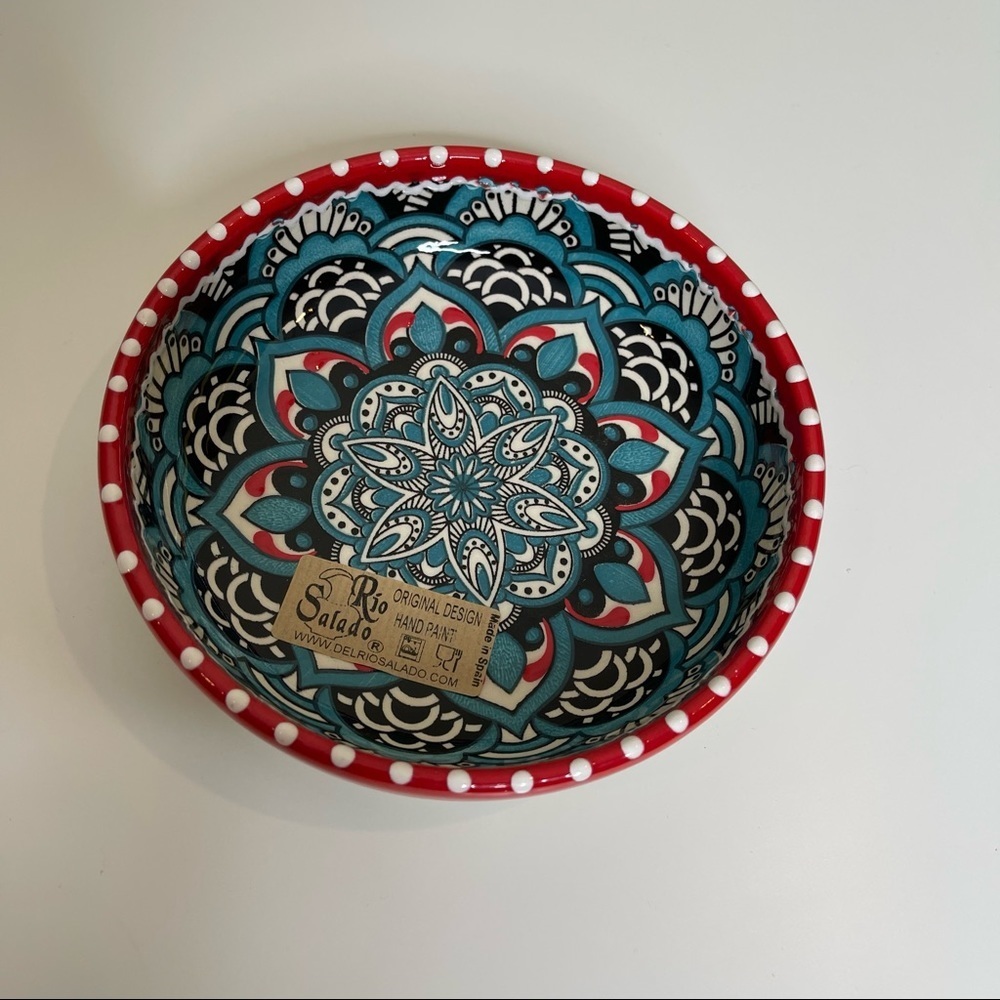 Del Rio Salado HandPainted Serving Bowl